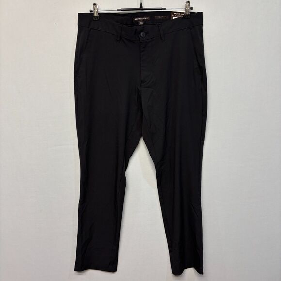 NWT Michael Kors Men Performance 4-Way Stretch Pants Size 32x30 Slim Fit C056 -7 - Picture 1 of 16